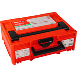 fischer DuoLine + skrue Systainer M137, Dyvel Lys grå/Rød