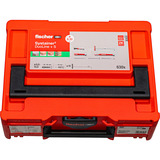 fischer DuoLine + skrue Systainer M137, Dyvel Lys grå/Rød