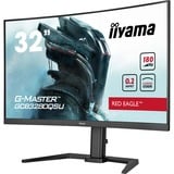 iiyama G-MASTER GCB3280QSU-B2 computerskærm 80 cm (31.5") 2560 x 1440 pixel Dual QHD LED Sort, Gaming Skærm Sort (mat), 80 cm (31.5"), 2560 x 1440 pixel, Dual QHD, LED, 0,2 ms, Sort