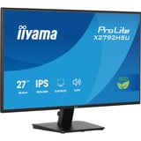 iiyama X2792HSU-B1, LED-skærm Sort (mat)