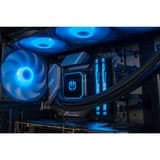 ALTERNATE Custom PC Series • Blue Hero Elements Gaming-PC, Gaming PC Sort/gennemsigtig