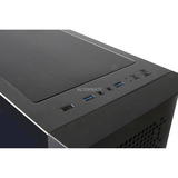 ALTERNATE Gaming-PC Window Edition • RTX 5060 • AMD Ryzen™ 5 5600 • 16 GB RAM, Gaming PC Sort/gennemsigtig
