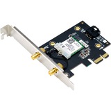 ASUS PCE-AX1800 BT5.2 Intern WLAN / Bluetooth 1775 Mbit/s, Wi-Fi-adapter Intern, Trådløs, PCI Express, WLAN / Bluetooth, Wi-Fi 6 (802.11ax), 1775 Mbit/s