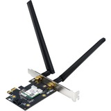 ASUS PCE-AX1800 BT5.2 Intern WLAN / Bluetooth 1775 Mbit/s, Wi-Fi-adapter Intern, Trådløs, PCI Express, WLAN / Bluetooth, Wi-Fi 6 (802.11ax), 1775 Mbit/s