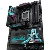 ASUS ROG STRIX X870E-H GAMING HATSUNE MIKU EDITION, Bundkort Sort