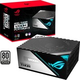 ASUS ROG THOR 1200W Platinum II enhed til strømforsyning 24-pin ATX Grå, PC strømforsyning Sort, 1200 W, 100 - 240 V, 100 A, 125 W, 1200 W, 125 W