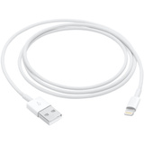 Apple MXLY2ZM/A Lightning kabel 1 m Hvid Hvid, 1 m, Lightning, USB A, Hanstik, Hanstik, Hvid