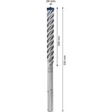 Bosch Expert SDS Max-8X Hammer drill bit 1 stk, Boremaskine Borehammer, Hammer drill bit, 2,4 cm, 320 mm, Beton, Sten, 20 cm