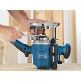 Bosch GOF 1250 CE Sort, Blå 24000 rpm 1250 W, Router Blå, Sort, Blå, 24000 rpm, 6, 8 (5/16"), 10000 rpm, 6 cm, 5,5 m/s²