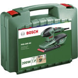 Bosch PSS 200 AC Rystepudser 24000 OPM Sort, Grøn 200 W Grøn/Sort, Rystepudser, Sort, Grøn, EN 60745, 24000 OPM, 2 mm, 93 dB