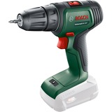 Bosch UniversalDrill 18V 1450 rpm Nøglefri 1,2 kg Sort, Grøn, Bore-/ skruemaskine Grøn/Sort, Pistolgreb boremaskine, Nøglefri, Sort, Grøn, 1 cm, 1450 rpm, 3 cm