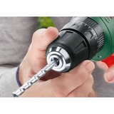 Bosch UniversalDrill 18V 1450 rpm Nøglefri 1,2 kg Sort, Grøn, Bore-/ skruemaskine Grøn/Sort, Pistolgreb boremaskine, Nøglefri, Sort, Grøn, 1 cm, 1450 rpm, 3 cm