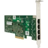 Broadcom BCM5719-4P Intern Ethernet 1000 Mbit/s, Netværkskort Intern, Ledningsført, PCI Express, Ethernet, 1000 Mbit/s