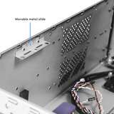 Chieftec UNC-409S-AIO-OP, Rack server kabinet Sort