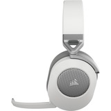 Corsair HS65 Wireless, Gaming headset Hvid