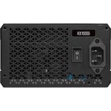 Corsair HX1000i 1000W, PC strømforsyning Sort