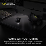 Corsair MM Glass, Gaming Mus pad Sort