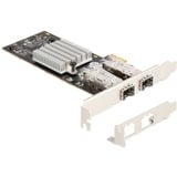 DeLOCK PCI Express x1 til 2 x SFP Slot Gigabit LAN i350, Netværkskort 