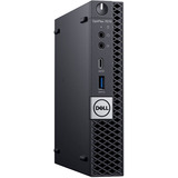 Dell Optiplex 7070 MFF renoveret, Mini-PC Sort