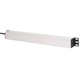 Digitus DN-95427, Strømskinne Sort/aluminium