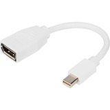 Digitus DisplayPort adapterkabel Hvid