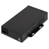 Digitus Gigabit Ethernet PoE++ injektor 802.3at, 95 W, PoE injektor Sort