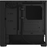 Fractal Design Pop Silent Tower Sort, Towerkabinet Sort, Tower, PC, Sort, ATX, micro ATX, Mini-ITX, Stål, 17 cm