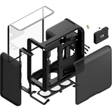 HYTE CS-HYTE-X50G-BB, Towerkabinet Sort
