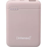 Intenso XS5000 Lithium polymer (LiPo) 5000 mAh Rose, Power Bank Rosa, 5000 mAh, Lithium polymer (LiPo), Rose