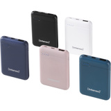 Intenso XS5000 Lithium polymer (LiPo) 5000 mAh Rose, Power Bank Rosa, 5000 mAh, Lithium polymer (LiPo), Rose