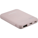 Intenso XS5000 Lithium polymer (LiPo) 5000 mAh Rose, Power Bank Rosa, 5000 mAh, Lithium polymer (LiPo), Rose