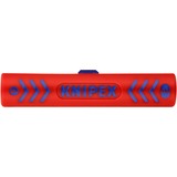 KNIPEX 16 60 100 SB Blå, Rød kabelstripper, Stripping /skraldeværktøj 2 cm, 5 mm, Blå, Rød, 10 cm, 22 g