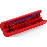 KNIPEX 16 60 100 SB Blå, Rød kabelstripper, Stripping /skraldeværktøj 2 cm, 5 mm, Blå, Rød, 10 cm, 22 g