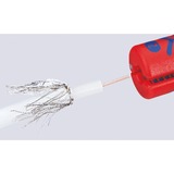 KNIPEX 16 60 100 SB Blå, Rød kabelstripper, Stripping /skraldeværktøj 2 cm, 5 mm, Blå, Rød, 10 cm, 22 g