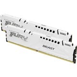 Kingston FURY FURY Beast 64GB 6000MT/s DDR5 CL36 DIMM (sæt med 2) White EXPO, Hukommelse Hvid, 64 GB, 2 x 32 GB, DDR5, 288-pin DIMM