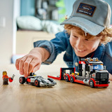 LEGO City F1 Truck med Audi F1 racerbilen, Bygge legetøj Byggesæt, 7 År, Plast, 508 stk, 758 g