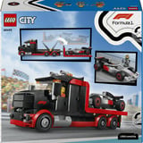LEGO City F1 Truck med Audi F1 racerbilen, Bygge legetøj Byggesæt, 7 År, Plast, 508 stk, 758 g