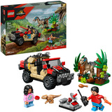 LEGO Jurassic World Offroad-flugt fra raptor, Bygge legetøj Byggesæt, 6 År, Plast, 285 stk, 436 g
