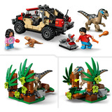 LEGO Jurassic World Offroad-flugt fra raptor, Bygge legetøj Byggesæt, 6 År, Plast, 285 stk, 436 g
