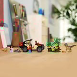 LEGO Jurassic World Offroad-flugt fra raptor, Bygge legetøj Byggesæt, 6 År, Plast, 285 stk, 436 g