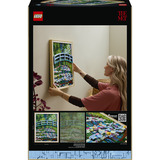 LEGO Kunst Claude Monet - Bro over en åkandepøl, Bygge legetøj Detail