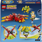 LEGO Sonic the Hedgehog Tails' Tornado-1, Bygge legetøj 