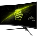 MSI MAG 345CQR, Gaming Skærm Sort