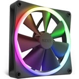 NZXT F140 RGB Computerkabinet Ventilator 14 cm Sort 1 stk, Sag fan Sort, Ventilator, 14 cm, 500 rpm, 1800 rpm, 32,5 dB, 24,85 kubikfod/min.