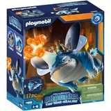 PLAYMOBIL Dragons: The Nine Realms - Plowhorn & D'Angelo, Bygge legetøj 