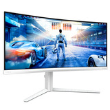 Philips 34M2C5601QA, Gaming Skærm Hvid