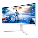 Philips 34M2C5601QA, Gaming Skærm Hvid