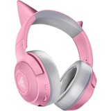 Razer RZ04-03520100-R3M1 hovedtelefoner/headset Bluetooth Pink, Gaming headset Rosa, Hovedtelefoner, Headset, Opkald og musik, Pink, Binaural, Volume +,Volume -