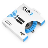 Rode Microphones XLR3M-B, Kabel Blå