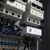 Shelly 3EM-63W Gen3, kabelmodel, 0%, Måleinstrument Hvid